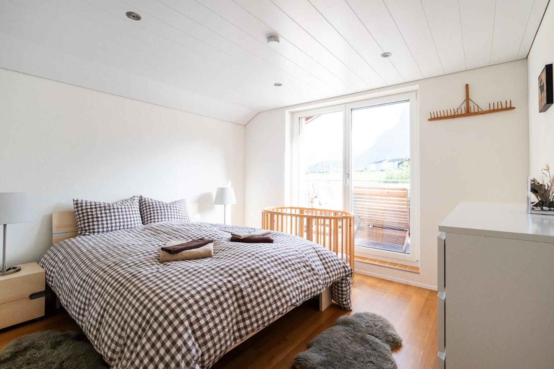 Ferienwohnung Glarner Bed Netstal Exterior foto