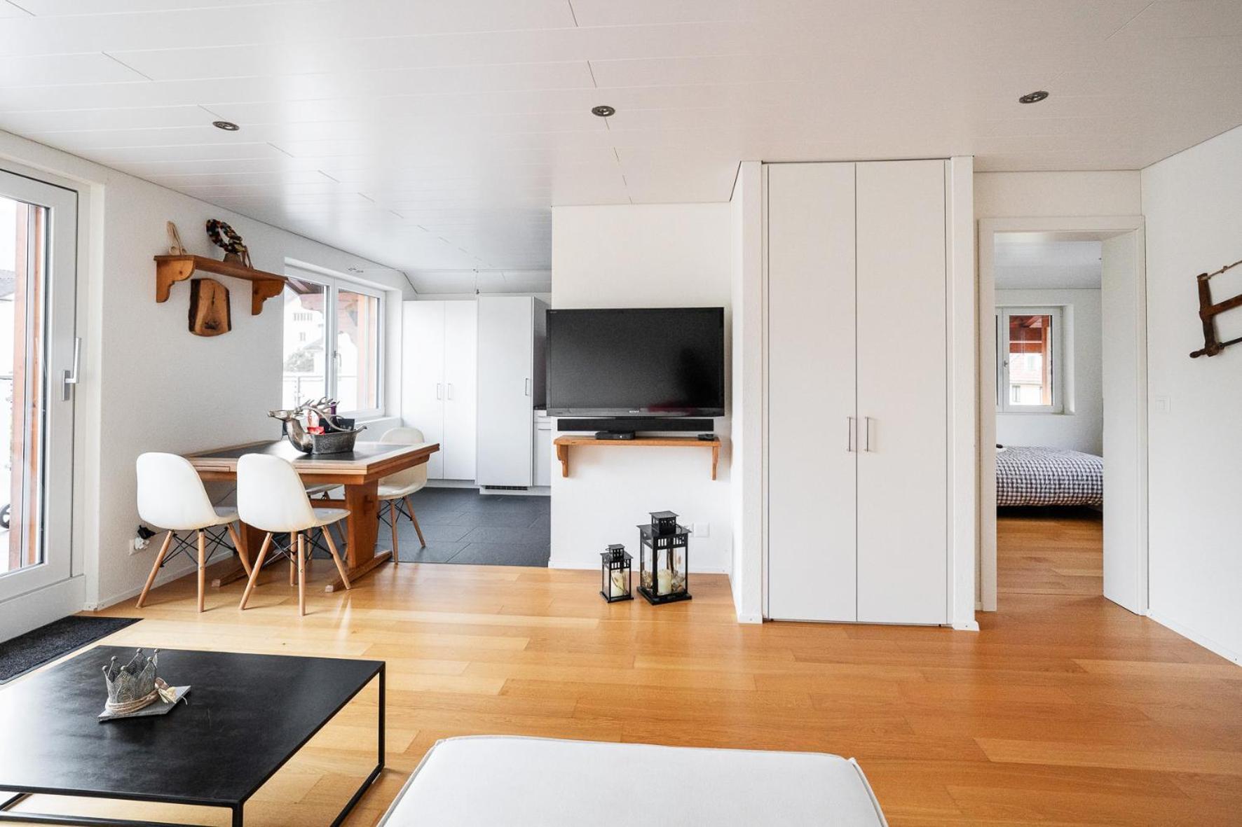 Ferienwohnung Glarner Bed Netstal Exterior foto